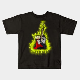 Ride the Lightning (The Asgardians) Kids T-Shirt